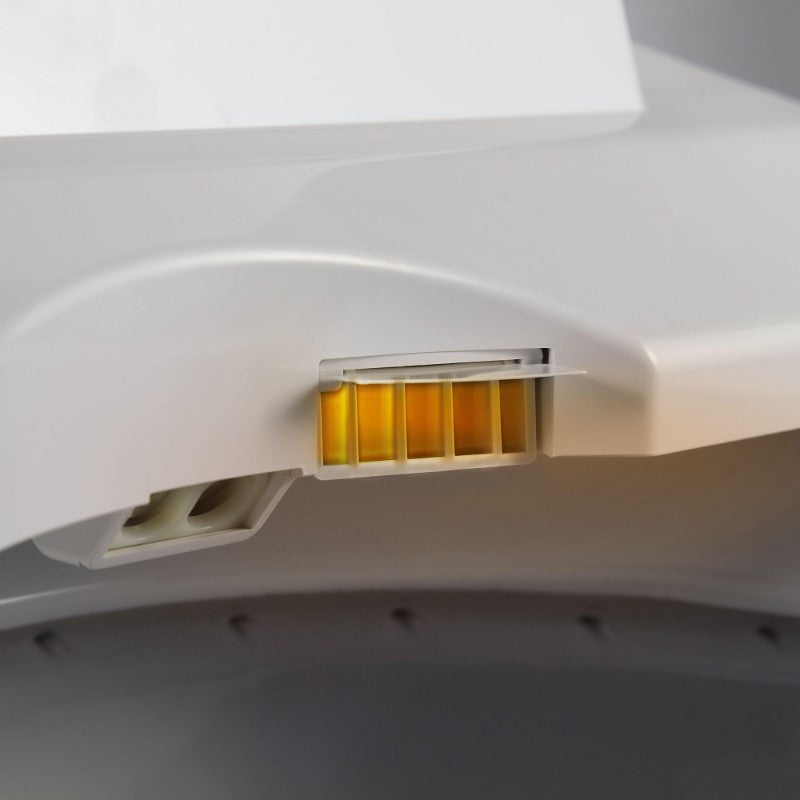 Swash Luxury Elongated Bidet Seat and Air Dryer in White
