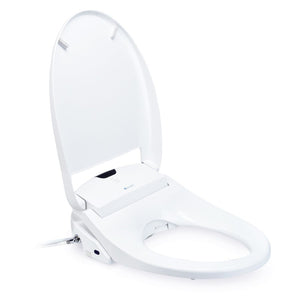 Swash Luxury Elongated Bidet Seat and Air Dryer in White