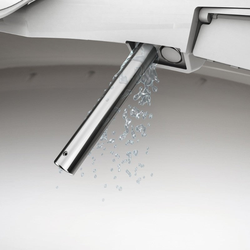 Swash Luxury Elongated Bidet Seat and Air Dryer in White
