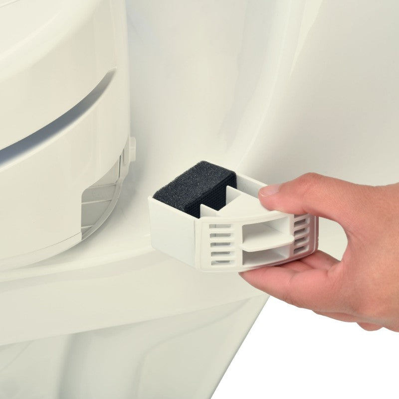 Swash Luxury Elongated Bidet Seat in Biscuit