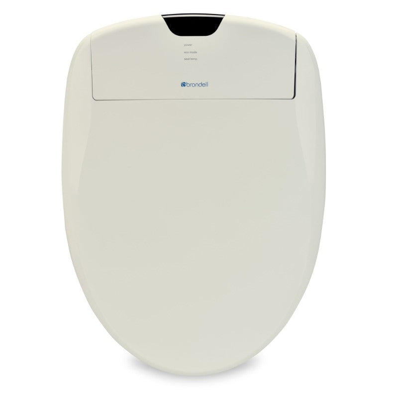 Swash Luxury Elongated Bidet Seat in Biscuit