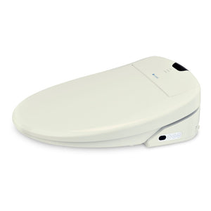 Swash Luxury Elongated Bidet Seat in Biscuit