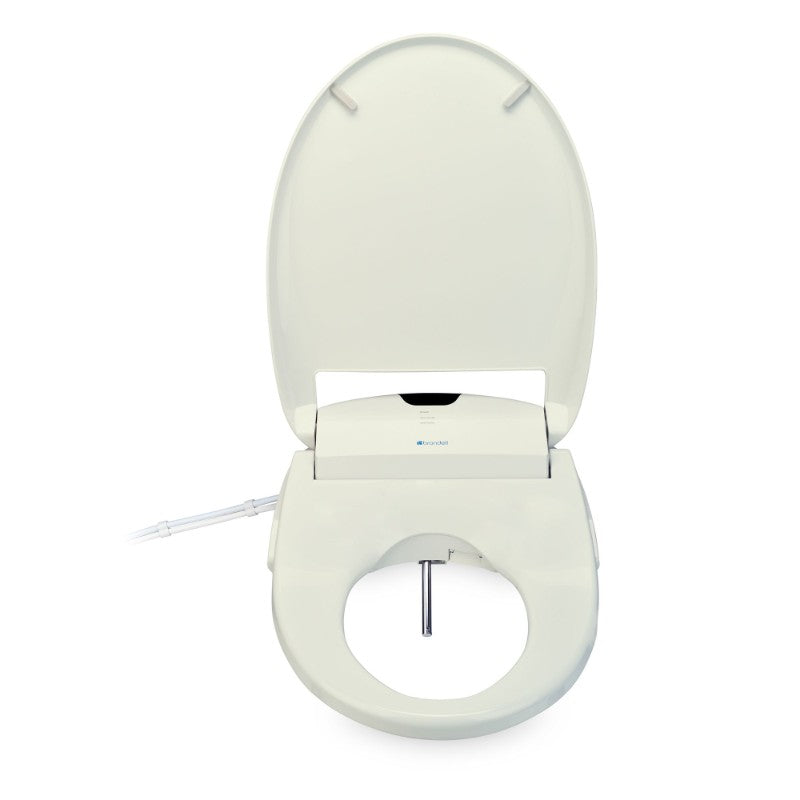 Swash Luxury Elongated Bidet Seat in Biscuit
