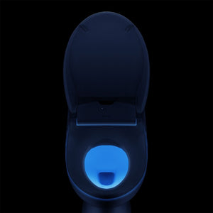 Swash Luxury Elongated Bidet Seat in Biscuit