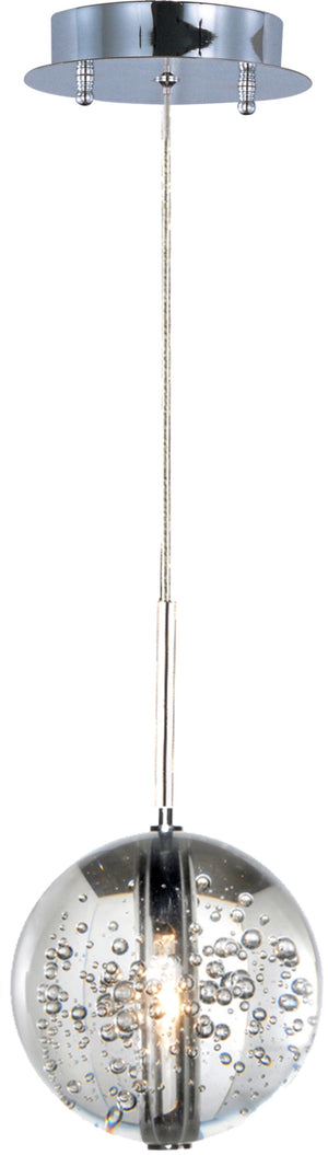 Orb 4.5' Single Light Pendant in Polished Chrome
