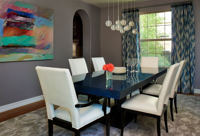Orb 11' 10 Light Linear Pendant in Polished Chrome