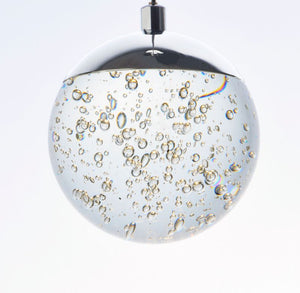 Orb II 5.5' Single Light Pendant in Polished Chrome