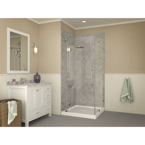 Titan 36' x 36' x 3.5' Acrylic Shower Base in White