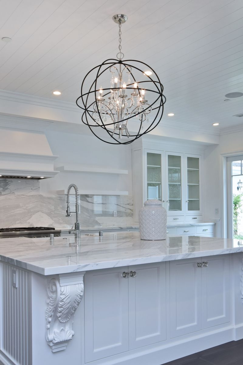 Orbit 25' 6 Light Single-Tier Chandelier in Oil Rubbed Bronze