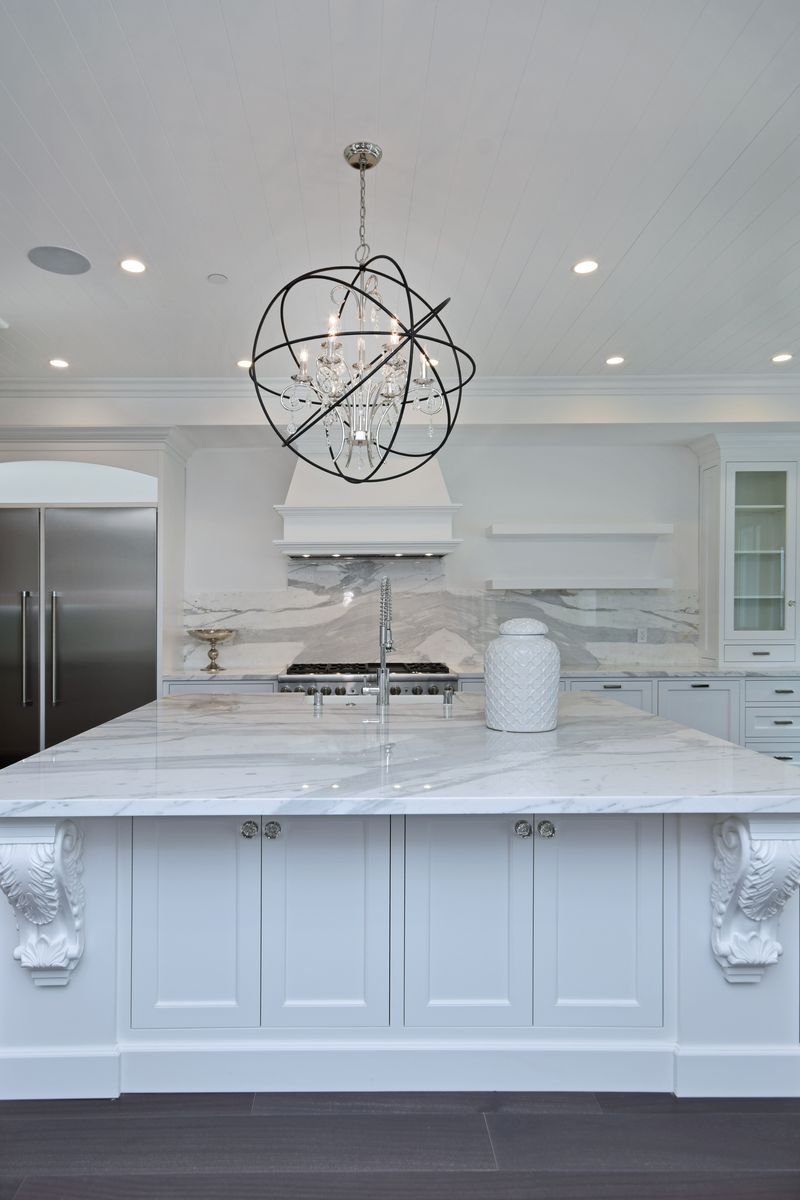 Orbit 25' 6 Light Single-Tier Chandelier in Oil Rubbed Bronze
