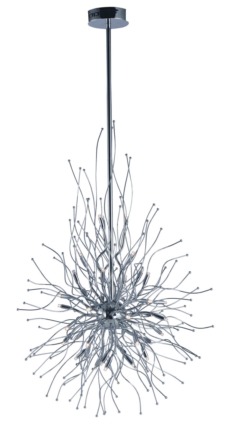 Orion 26.5' 39 Light Single Pendant in Polished Chrome