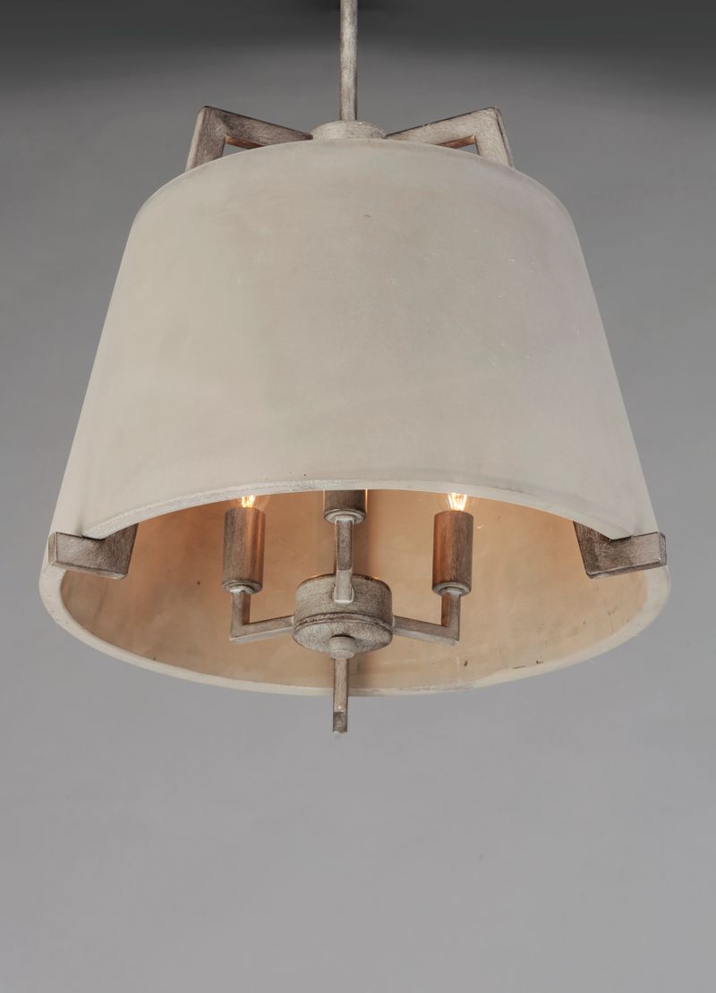 Orson 3 Light Multi-Light Pendant Chandelier in Driftwood