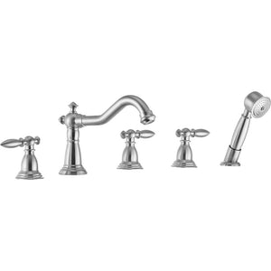 Patriarch Roman Tub Filler Faucet in Brushed Nickel