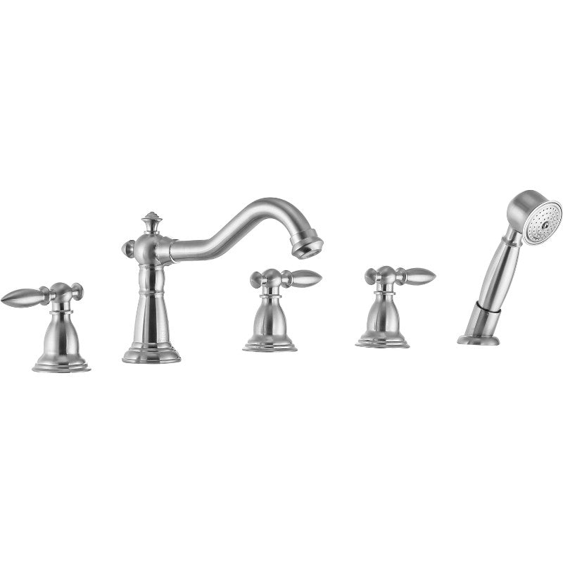 Patriarch Roman Tub Filler Faucet in Brushed Nickel