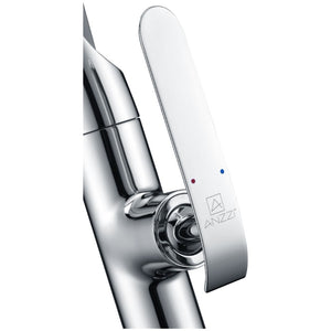 Accent 19.69' Single-Handle Pull-Down Kitchen Faucet in Polished Chrome