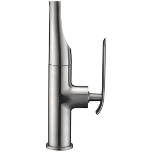 Accent 19.69' Single-Handle Pull-Down Kitchen Faucet in Brushed Nickel