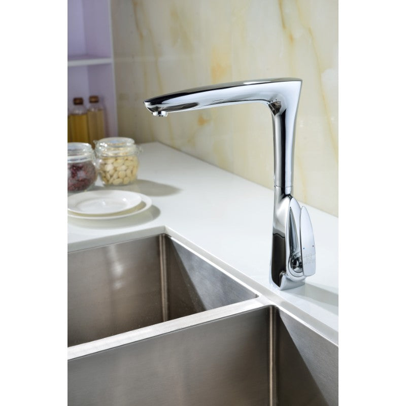 Timbre Single-Handle Kitchen Faucet in Polished Chrome