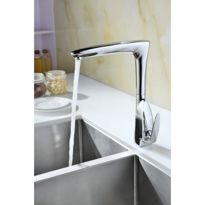 Timbre Single-Handle Kitchen Faucet in Polished Chrome