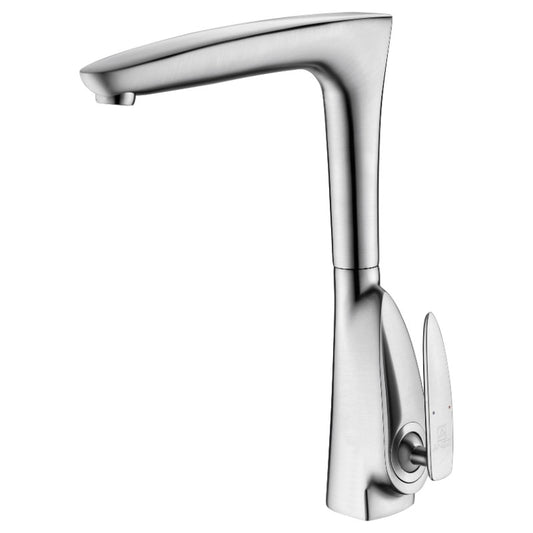 Timbre Single-Handle Kitchen Faucet in Brushed Nickel