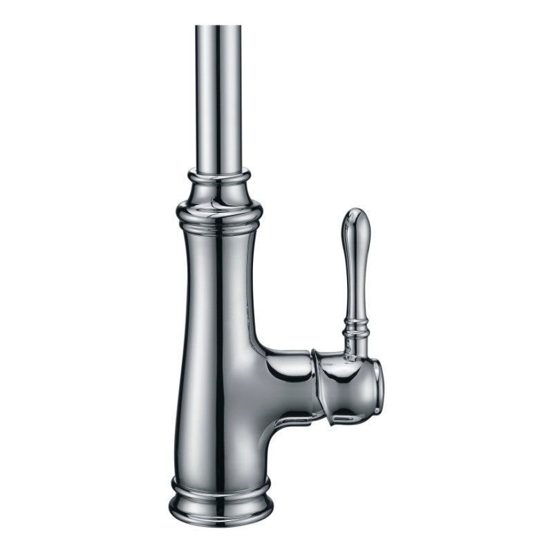 Luna Single-Handle Pull-Down Kitchen Faucet in Polished Chrome