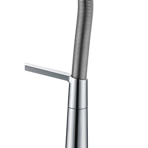 Apollo Single-Handle Pull-Down Kitchen Faucet in Polished Chrome