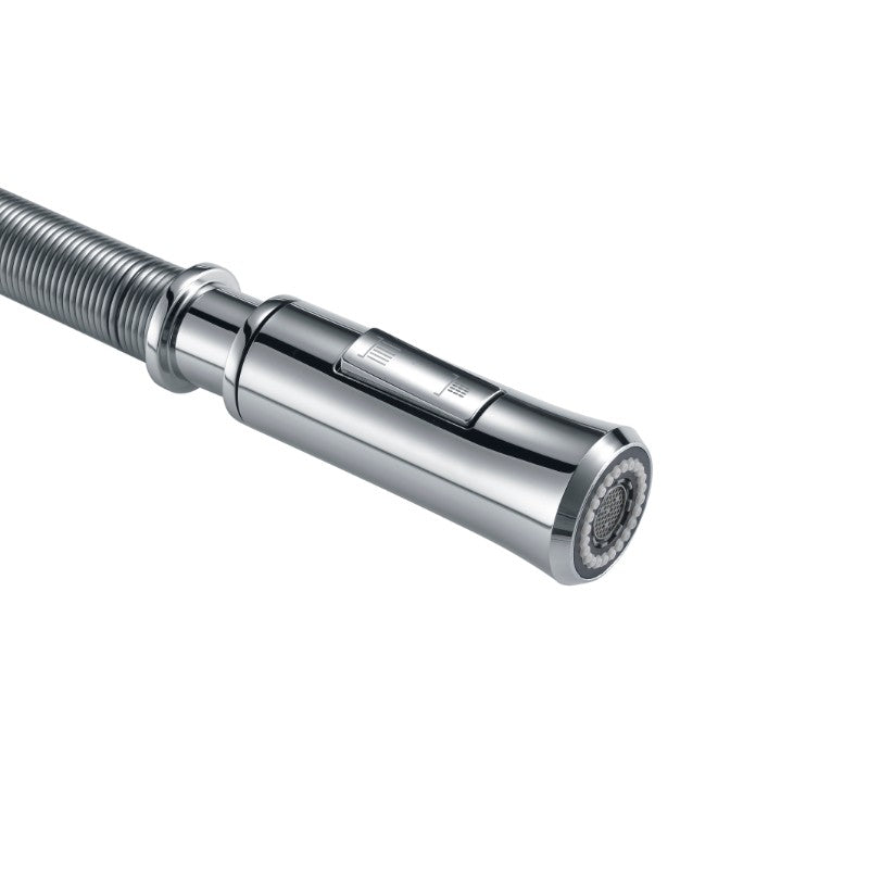 Apollo Single-Handle Pull-Down Kitchen Faucet in Polished Chrome