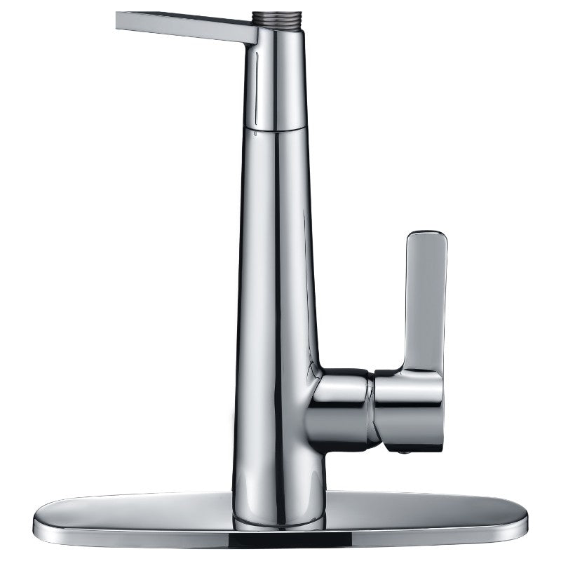 Apollo Single-Handle Pull-Down Kitchen Faucet in Polished Chrome