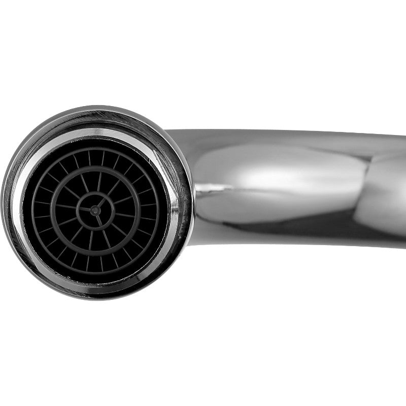 Patriarch Single-Handle Kitchen Faucet in Polished Chrome