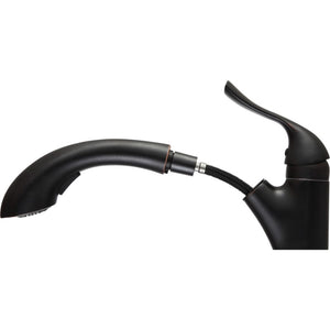 Di Piazza Single-Handle Pull-Out Kitchen Faucet in Oil Rubbed Bronze
