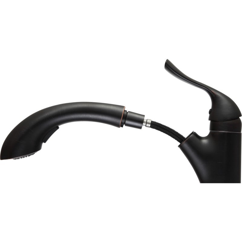 Di Piazza Single-Handle Pull-Out Kitchen Faucet in Oil Rubbed Bronze