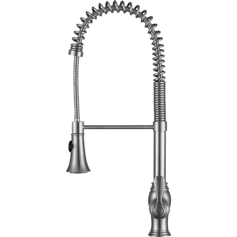 Bastion Single-Handle Pull-Down Kitchen Faucet in Brushed Nickel
