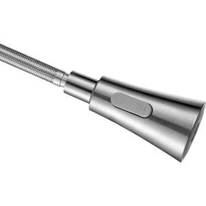 Carriage Single-Handle Pull-Down Kitchen Faucet in Brushed Nickel