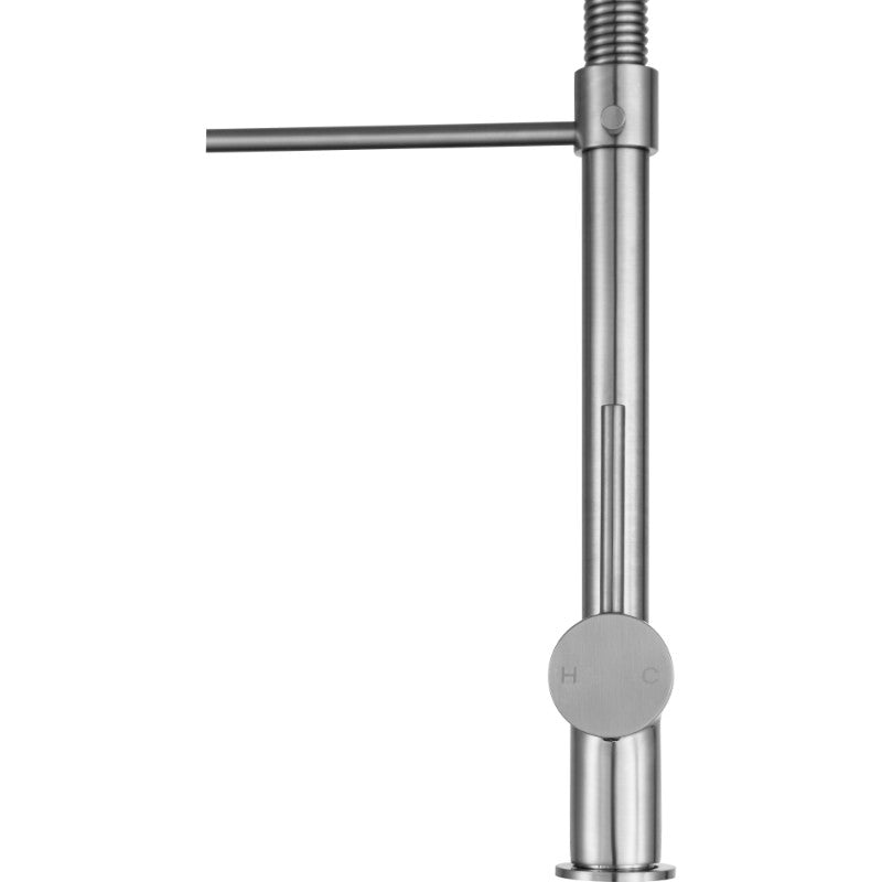 Carriage Single-Handle Pull-Down Kitchen Faucet in Brushed Nickel