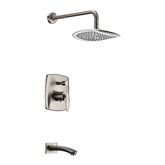Tempo Tub & Shower Faucet in Brushed Nickel