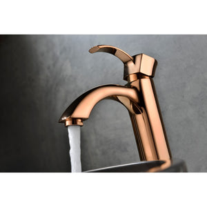 Harmony Vessel Bathroom Faucet in Rose Gold