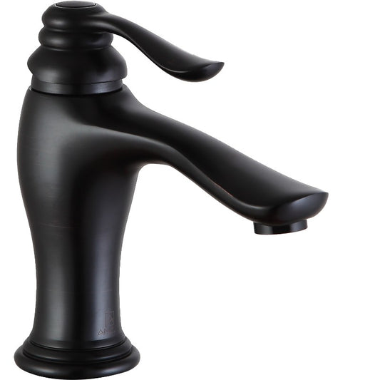 Anfore Single-Handle Bathroom Faucet in Oil Rubbed Bronze
