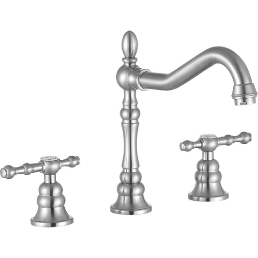 Highland 8.5" Widespread Bathroom Faucet in Brushed Nickel