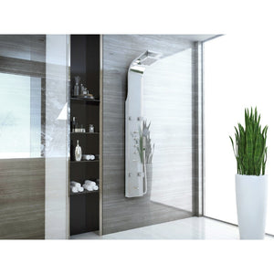 Echo Shower Panel in Stainless Steel