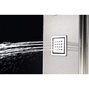 Visor Shower Panel in Stainless Steel