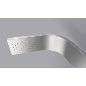 Visor Shower Panel in Stainless Steel