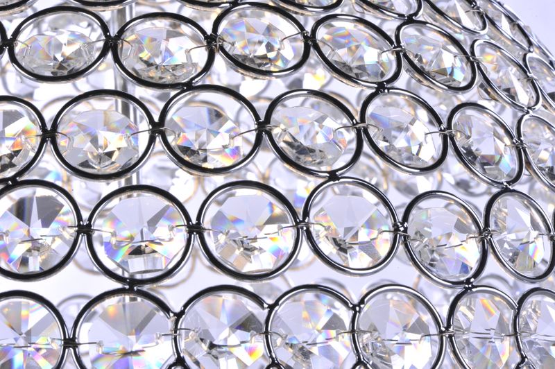 Parasol 16.25' Single Light Pendant in Polished Chrome