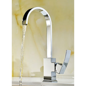 Elysian 35.88' Single Basin Farmhouse Apron Kitchen Sink with Opus Single-Handle Faucet in Polished Chrome