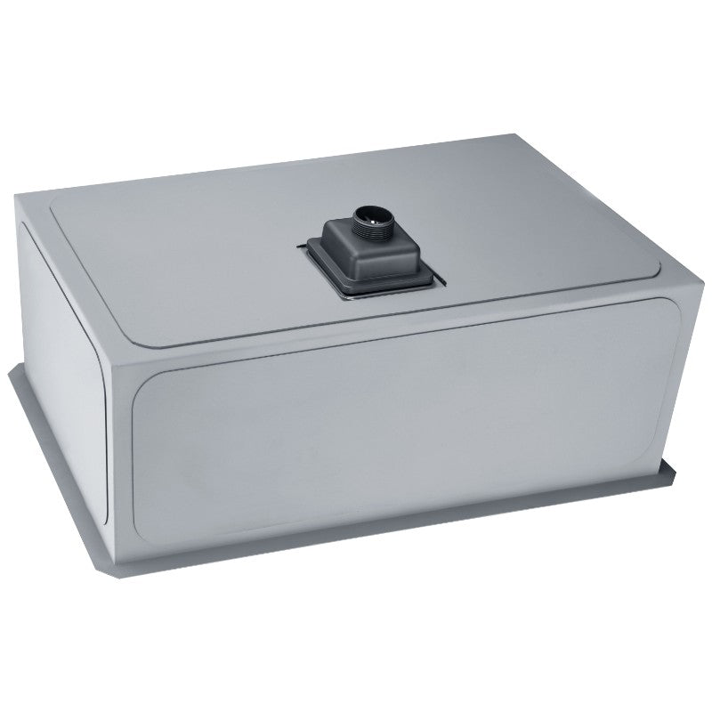 Vanguard 30' Single Basin Undermount Kitchen Sink with Singer Pull-Down Faucet in Brushed Nickel