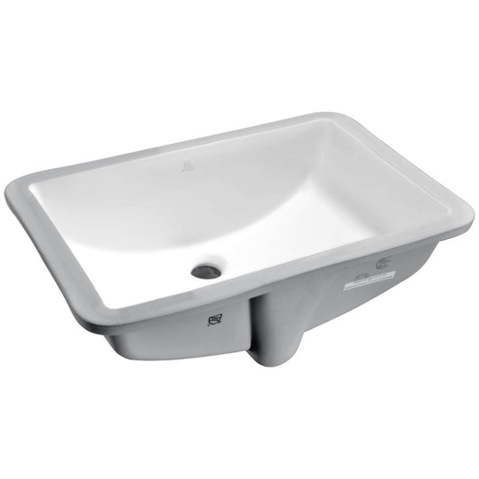 Pegasus 21" Undermount Bathroom Sink in White