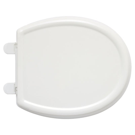 Cadet Round Slow-Close Toilet Seat in White