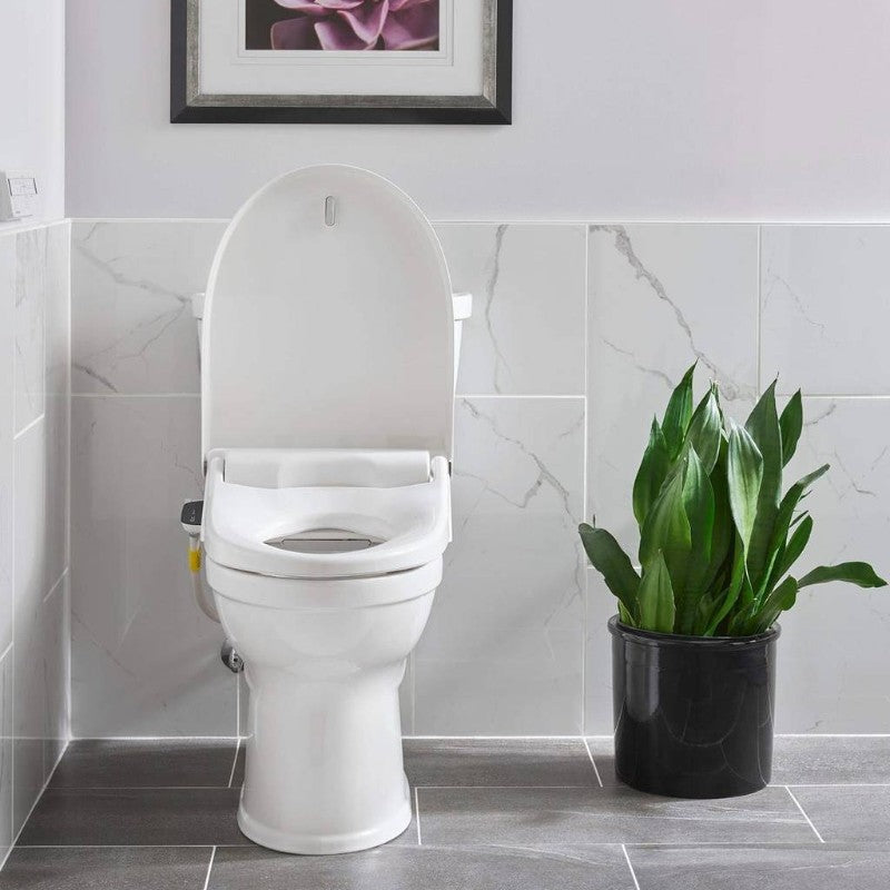 Advanced Clean Elongated Bidet Seat in White