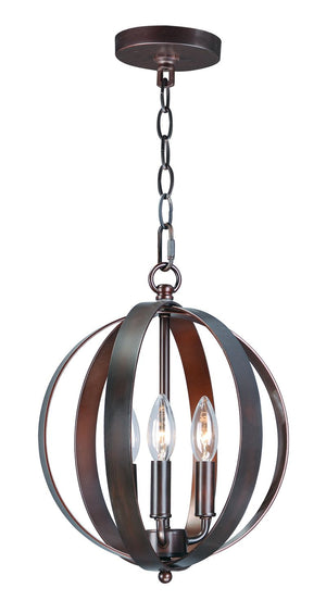 Provident 12' 3 Light Single Pendant in Oil Rubbed Bronze