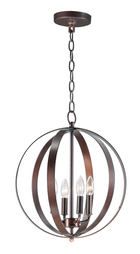 Provident 16" 4 Light Single Pendant in Oil Rubbed Bronze