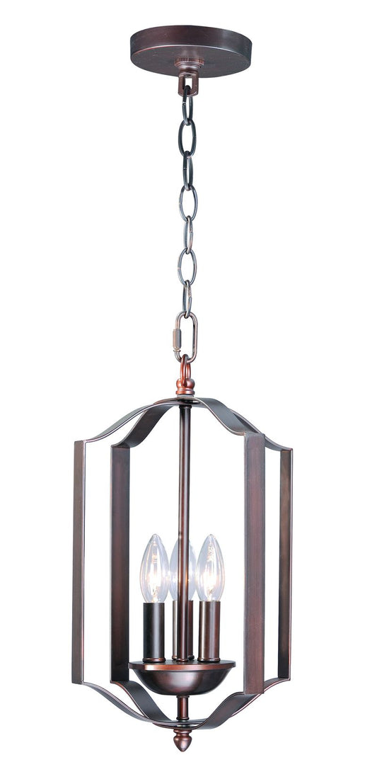 Provident 10" 3 Light Single Pendant in Oil Rubbed Bronze