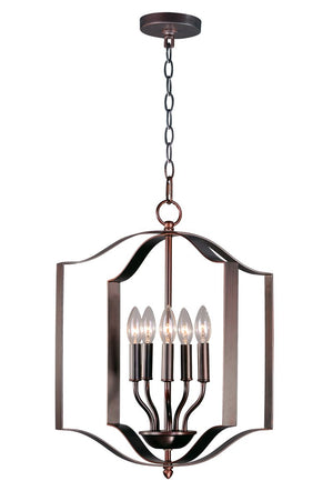Provident 18' 5 Light Single Pendant in Oil Rubbed Bronze